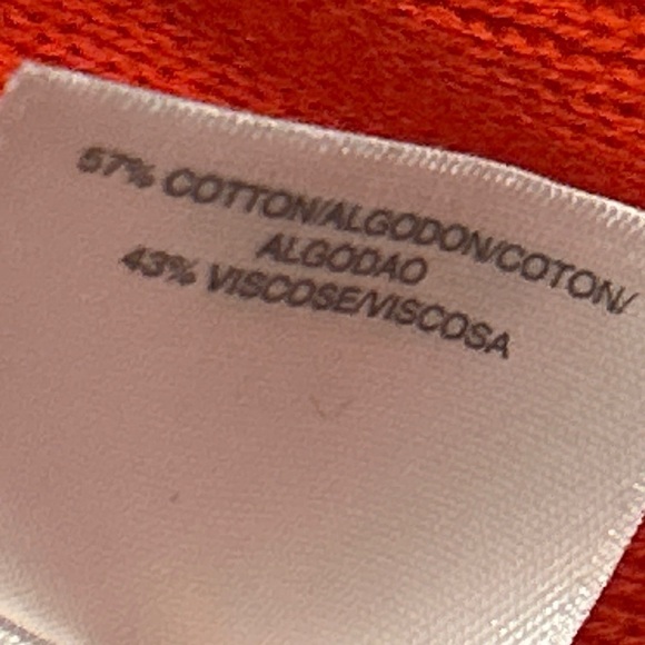 NWT Anne Klein red jacket beautiful black leather buttons , size large - Picture 13 of 13